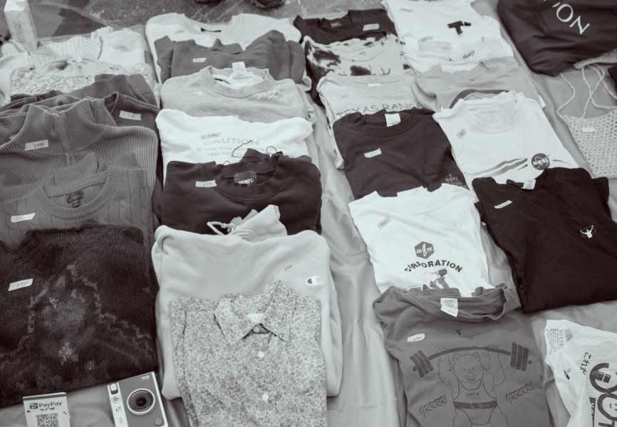 FLEA MARKET / 特別な人から、バトンを受け取る。1日だけの体験型フリーマーケット。