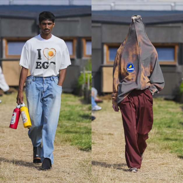 革新素材を使った「ダブレット」のアイテムが一堂に